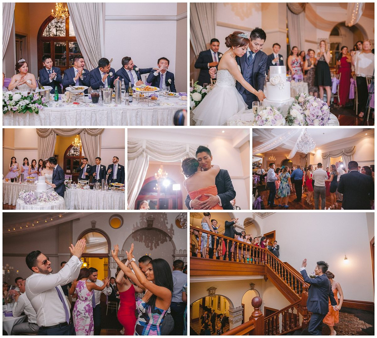 Wedding reception at The Agincourt Room, Curzon Hall.