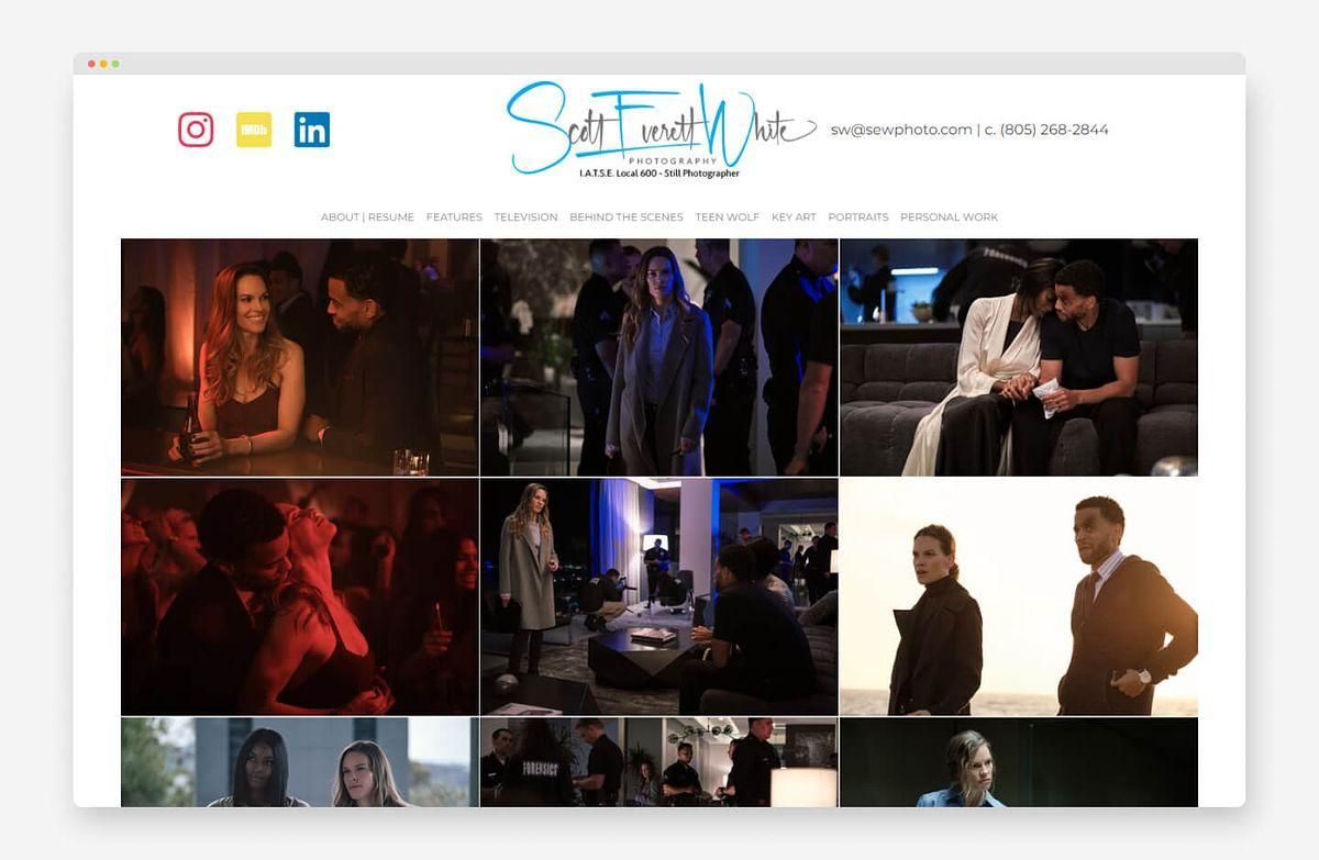 Scott's still life photography website