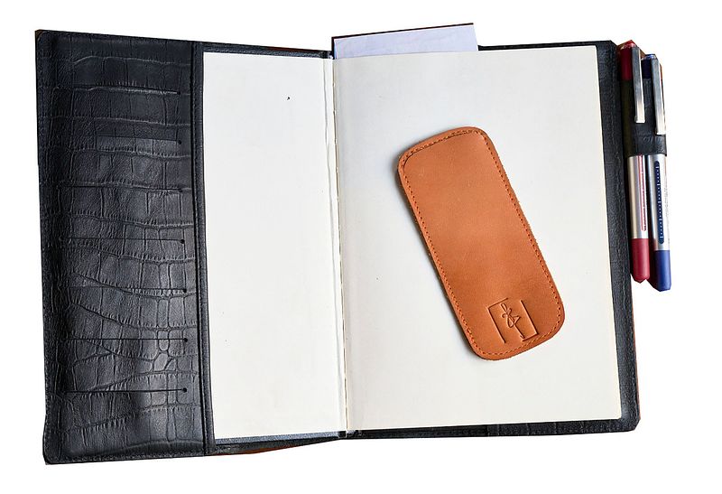 SKINS: Lapnan A5 Leather Diary/Notebook Cover