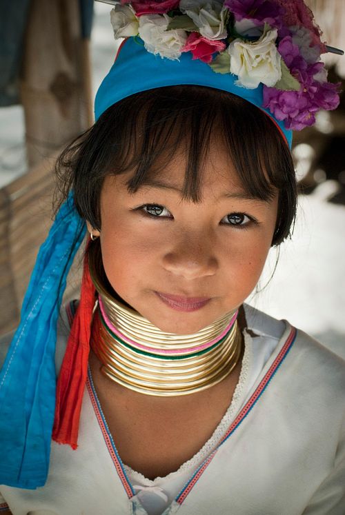 Girl in Chiang Rai. Northern Thailand.