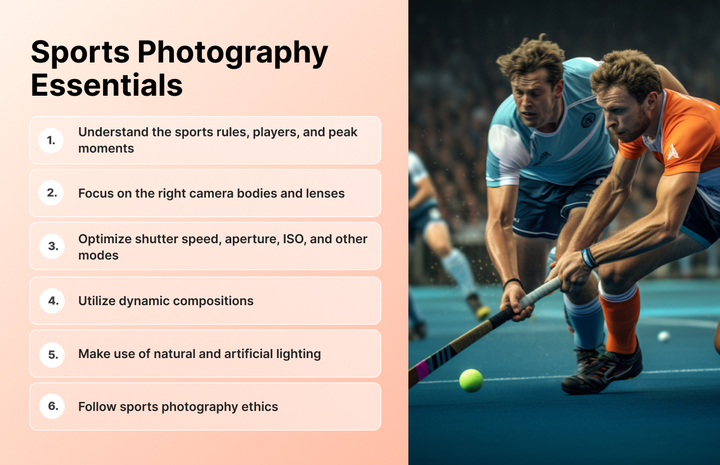 Sports photography tips