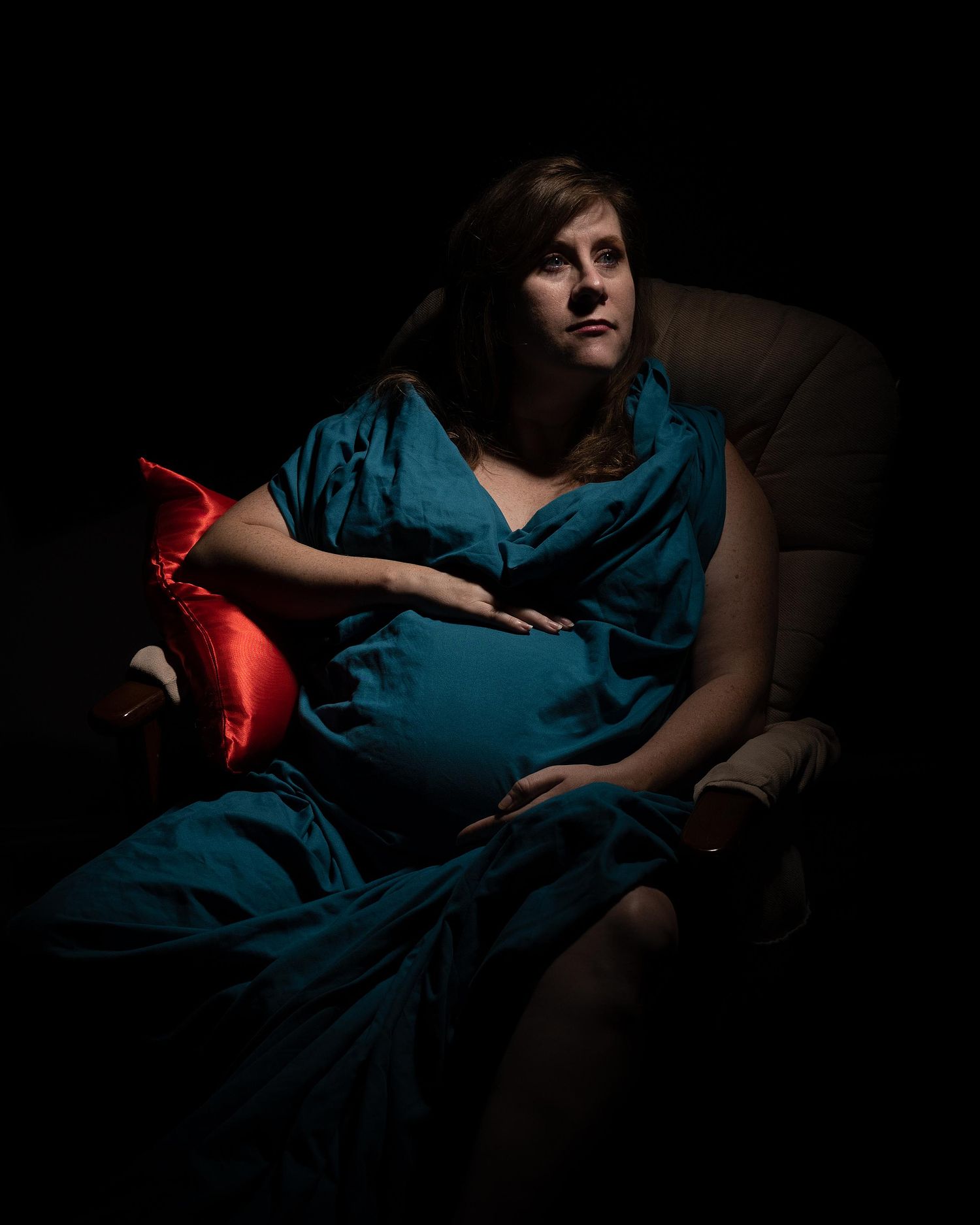 A pregnant version of Tarot's Empress.
