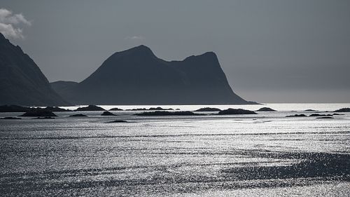 Schärenlandschaft am Bergsfjord auf Senja