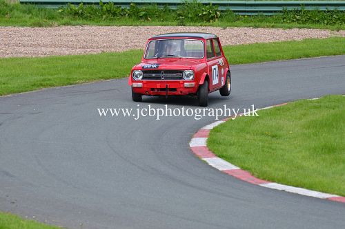 Mini 1275 GT driven by Richard Derrick