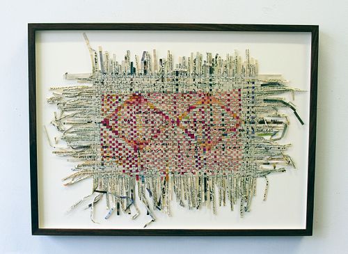 Newspaper Weaving EON 1 (2025)