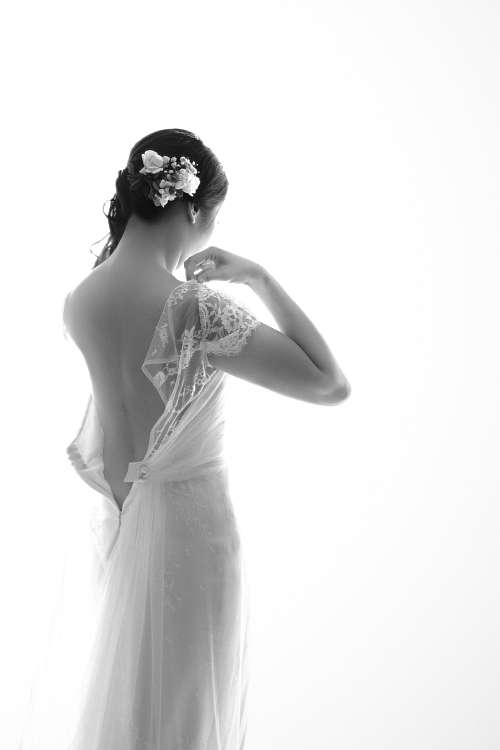 Bride Getting Ready