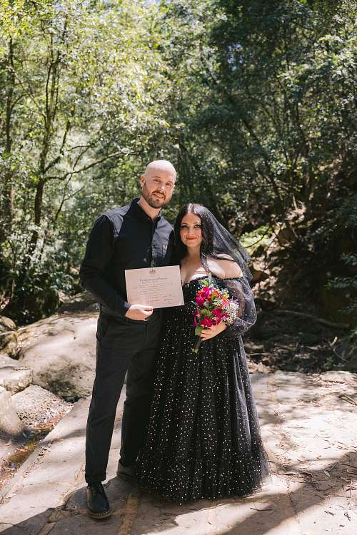 Sydney Elopement at Lennox Bridge, Blue Mountains