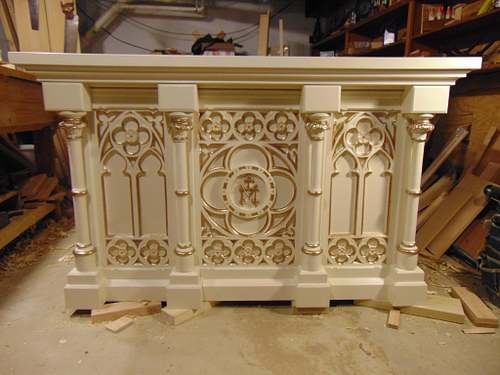 Catholic Altar for Sorrowful Mother Shrine