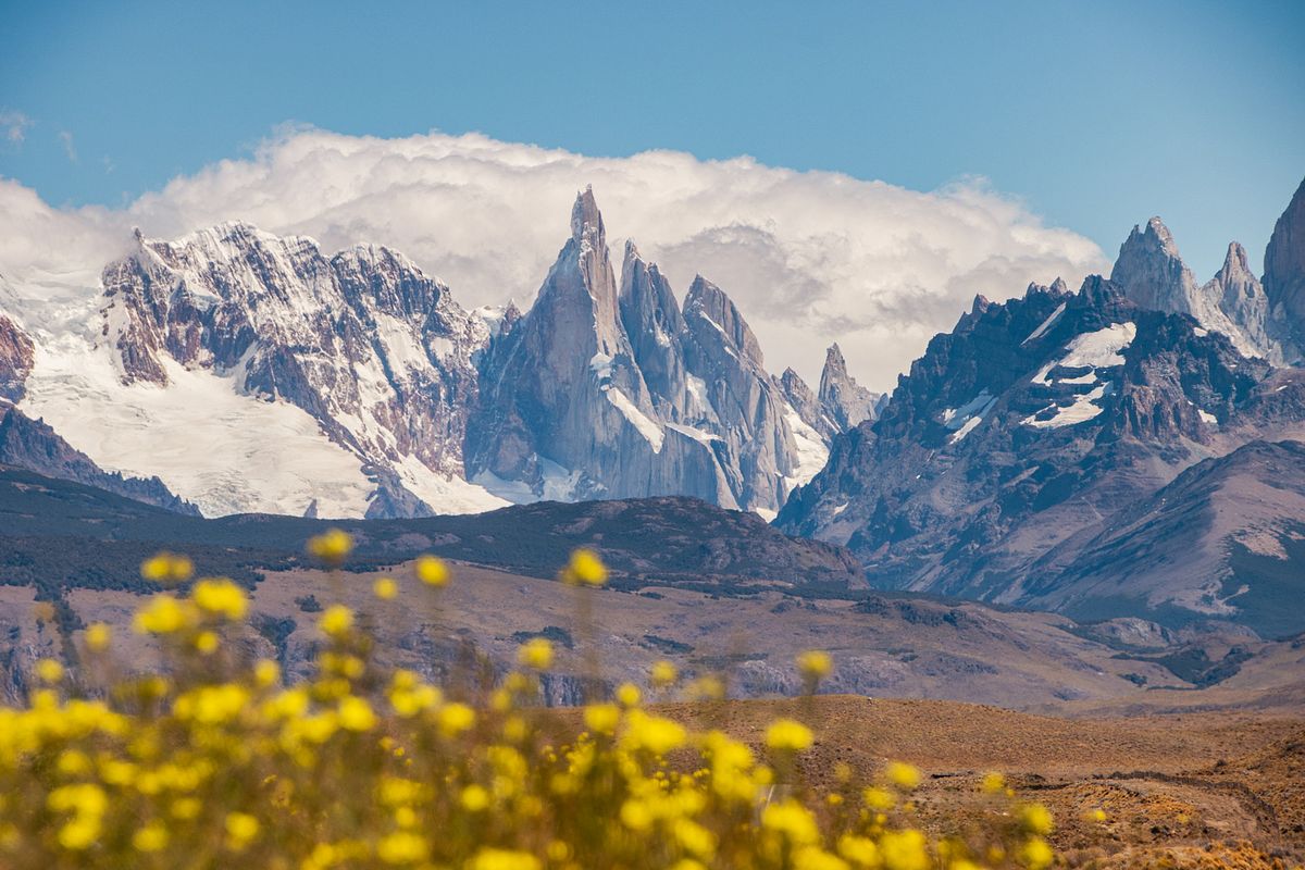El Chalt&eacute;n y Fitz Roy en Patagonia