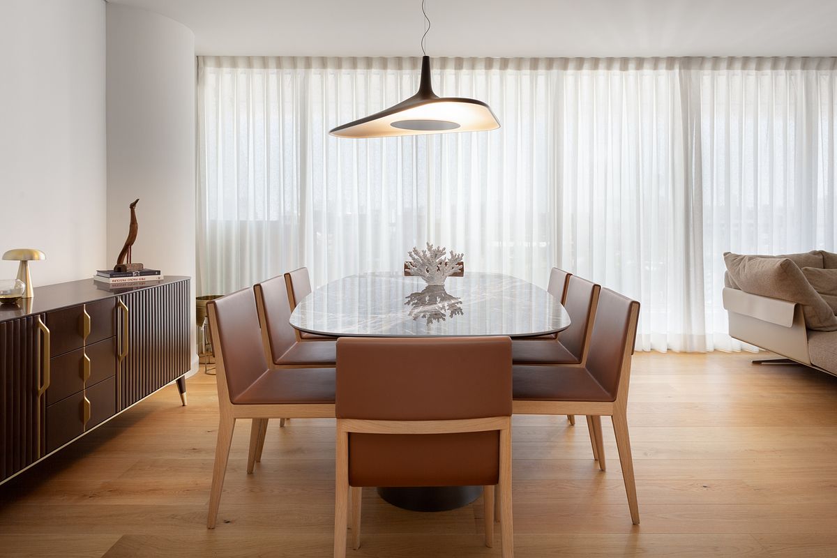 Fotografia do Apartamento de Luxo Infinity Tower, Lisboa, projeto Bevelli Home.