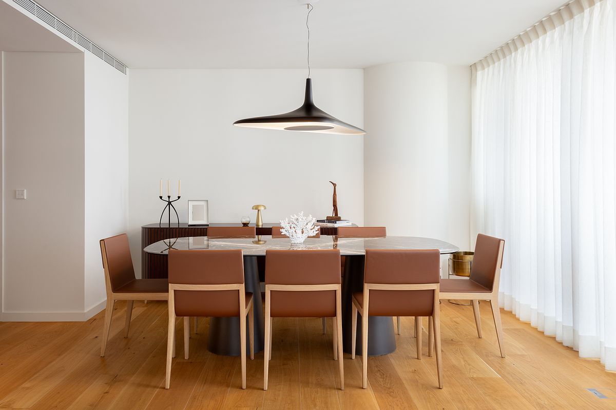 Fotografia do Apartamento de Luxo Infinity Tower, Lisboa, projeto Bevelli Home.