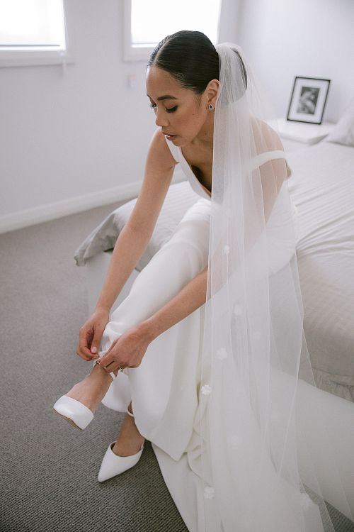 Bride Getting Ready