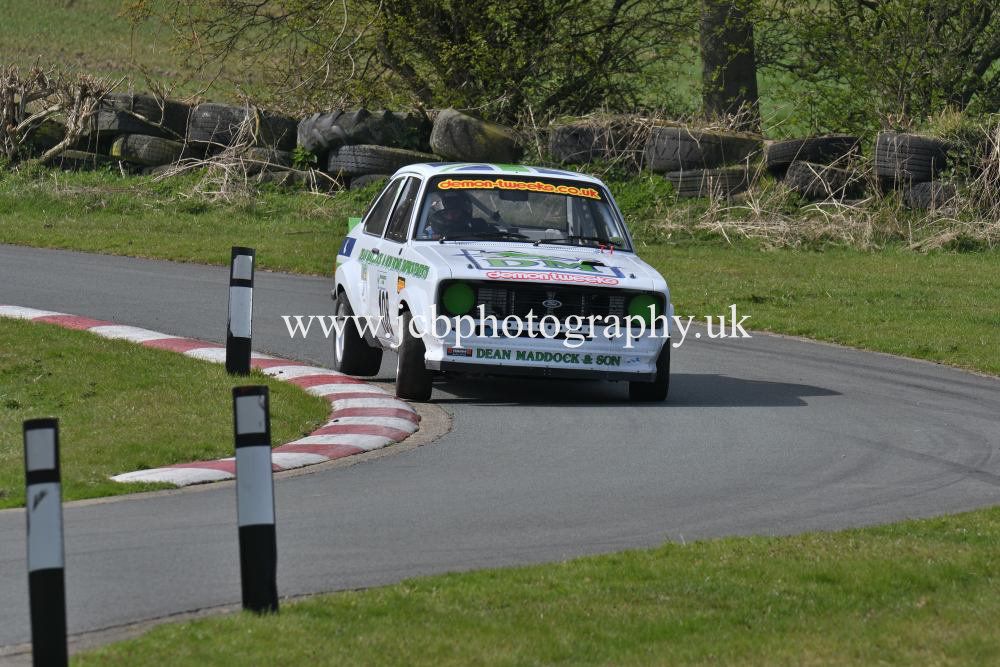 Ford Escort driven by Dean Maddock