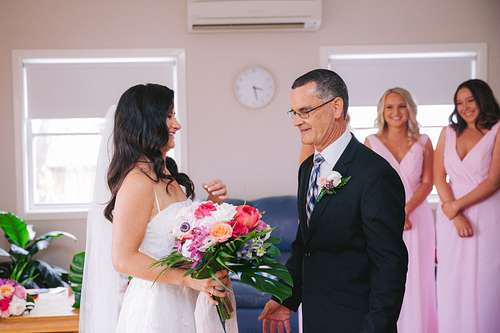 Bride Getting Ready