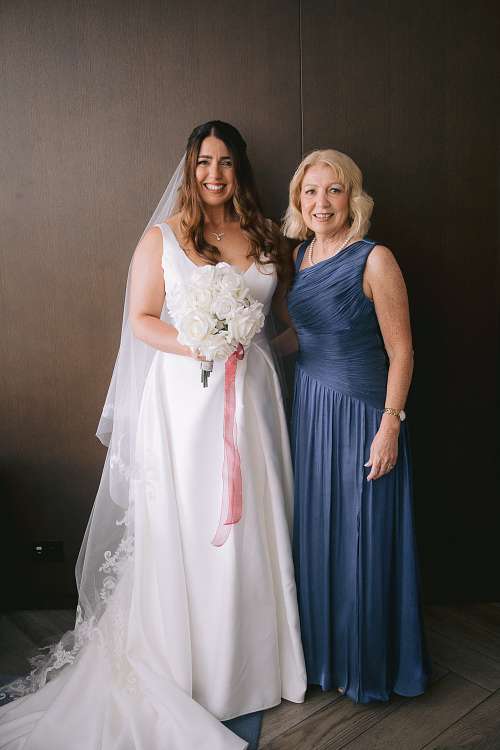 Bride Getting Ready