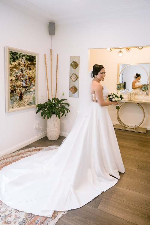 Bride Getting Ready