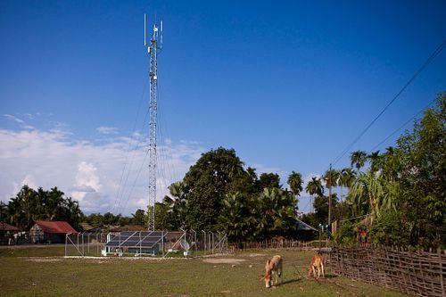 Mobile Broadband Tower, Pasi Ghat, Arunachal Pradesh