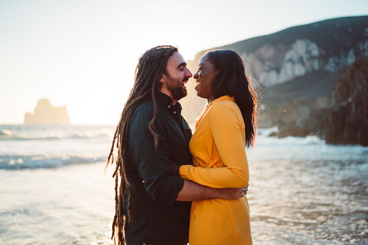 Servizio fotografico coppia Masua Pan di Zucchero Davide Atzei