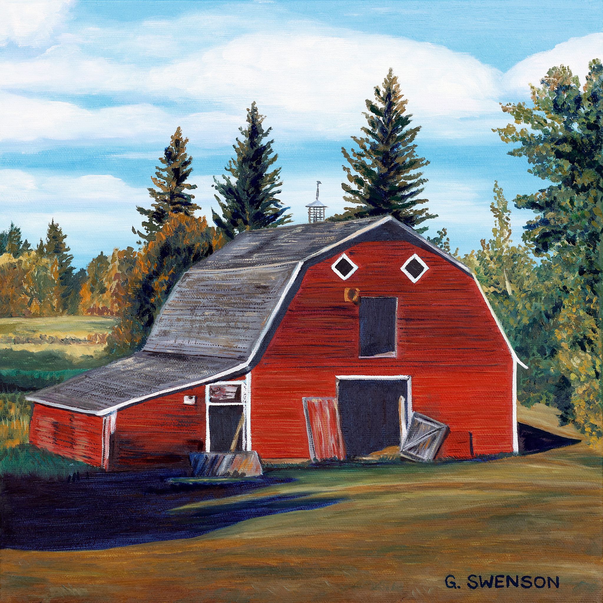 Autumn Barn