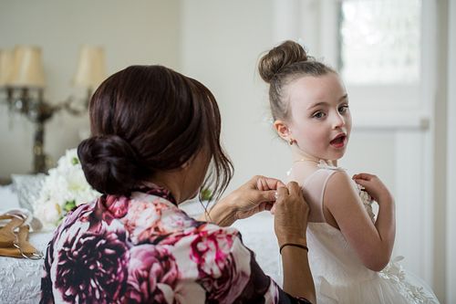 Bride Getting Ready
