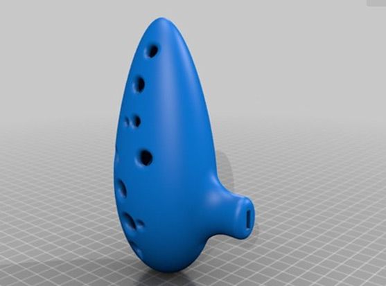 Impresión 3D de ocarina