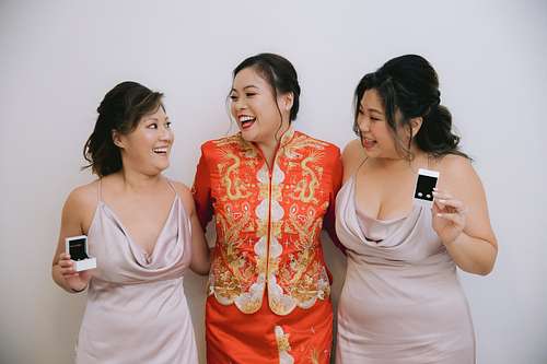 Bride Getting Ready