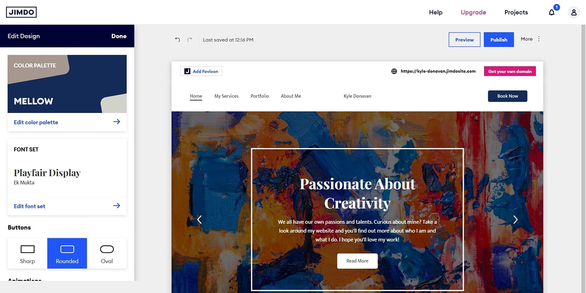 Jimdo Website Builder - Alternative à Wix