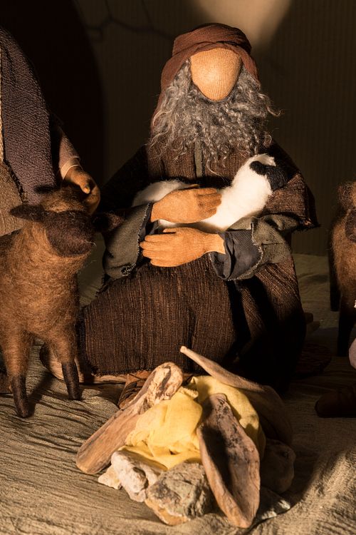 Krippenfigur Weihnachten 2024