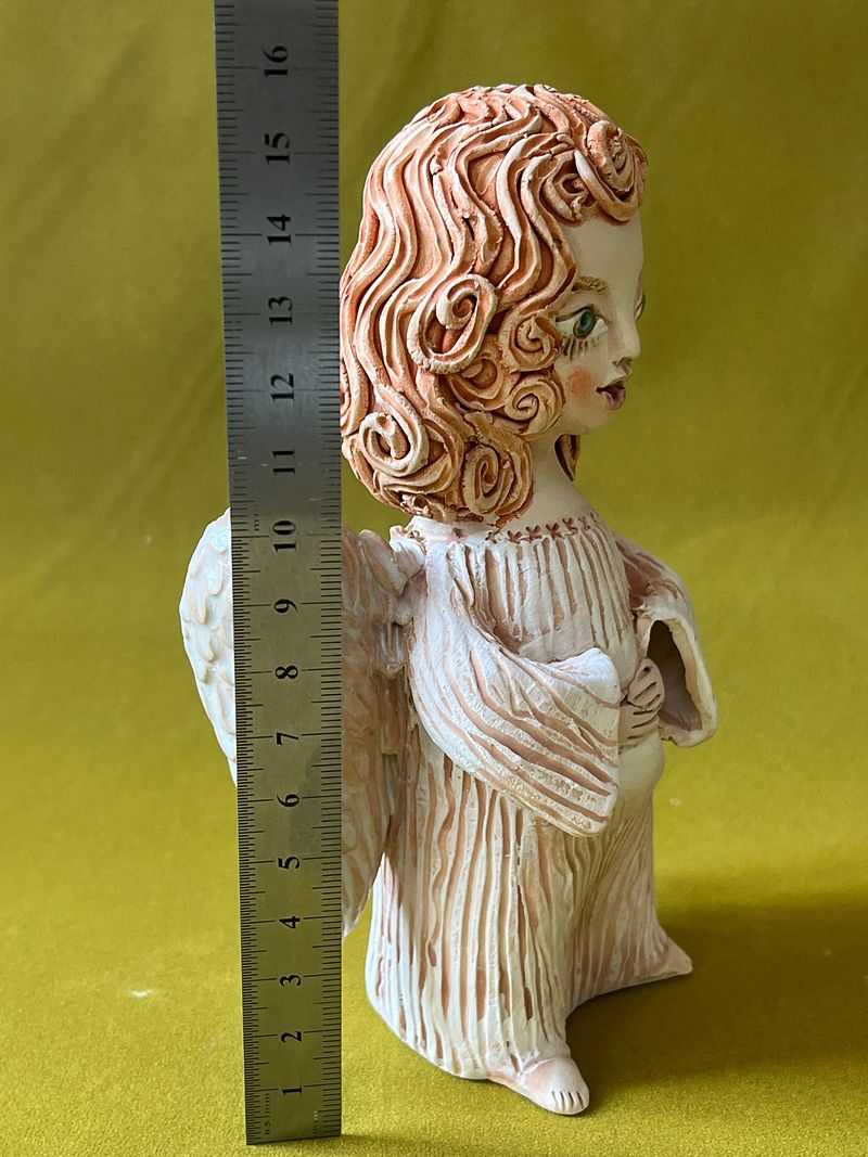 Singing Angel III. Tiny sculpture