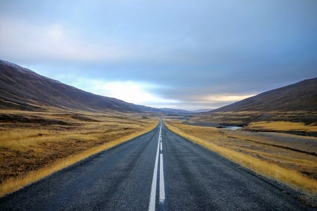 fotografia de estrada