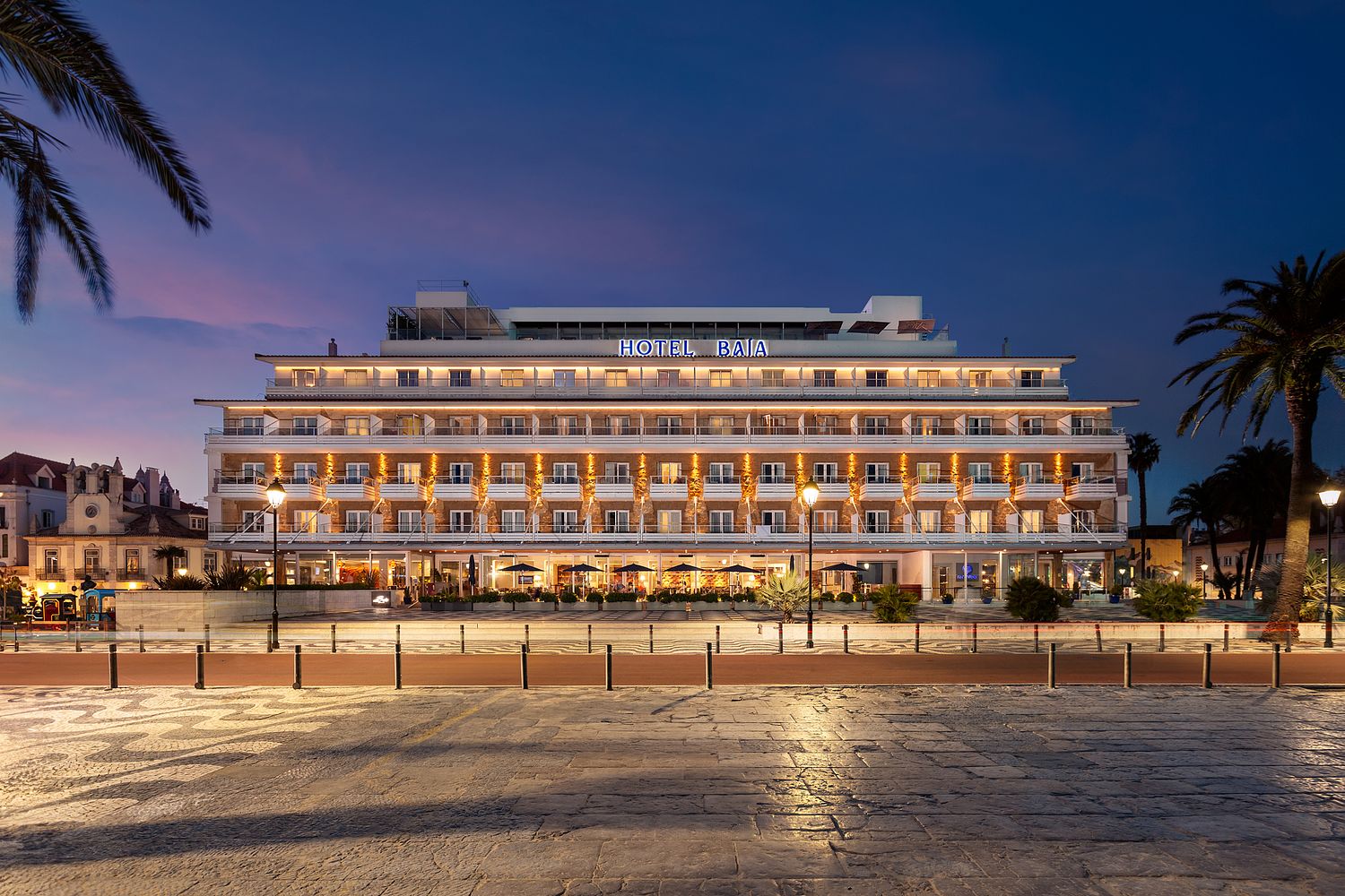 Fotografia da Fachada hotel Baia em Cascais - fotografia de hoteis