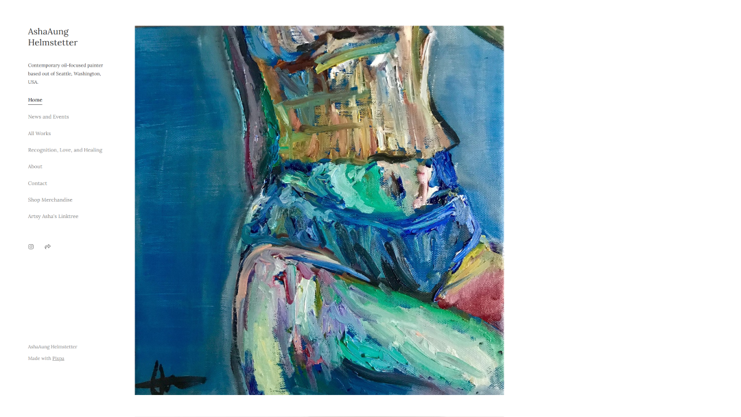 AshaAung Helmstetter Artist Portfolio