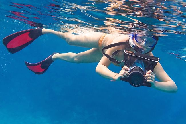 Apparatuur voor onderwaterfotografie