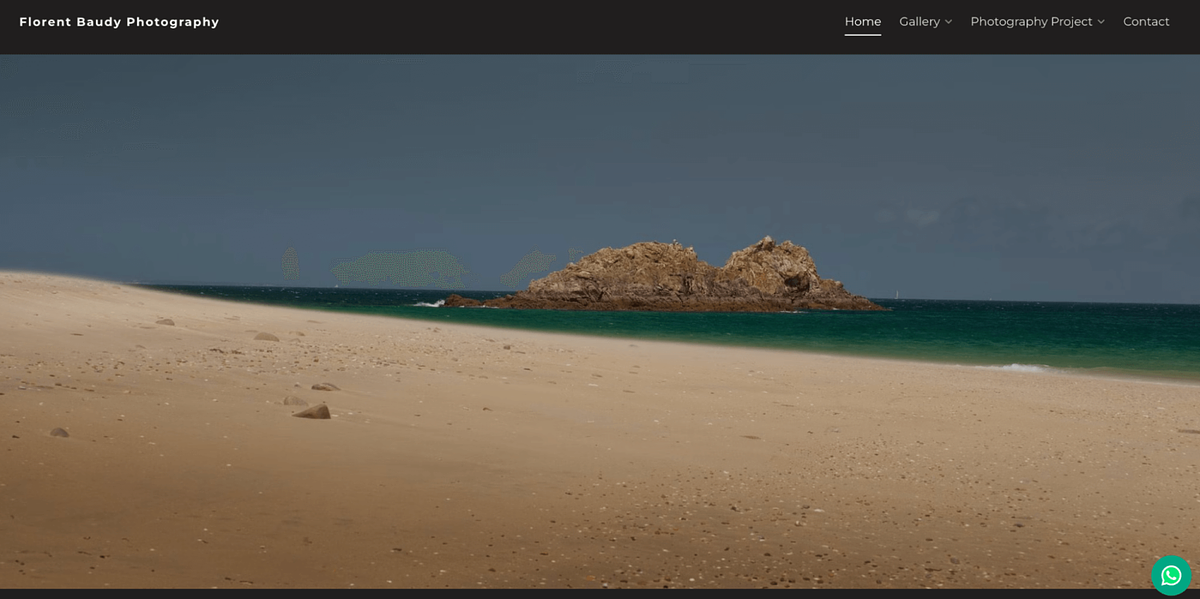 Internetowe portfolio fotografii przyrodniczej Florenta Baudy'ego