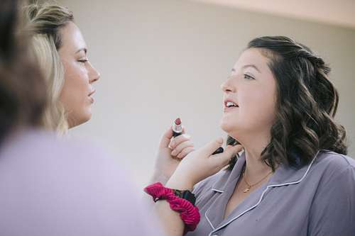 Bride's getting ready at Bimbadgen Palmers Lane