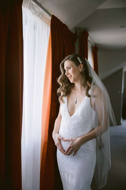 Bride Getting Ready