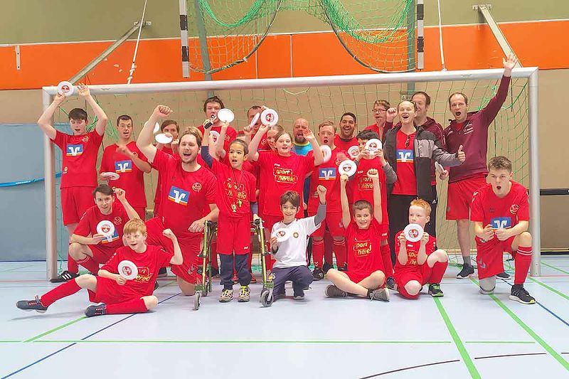 Inklusionsturnier als Fußballfest