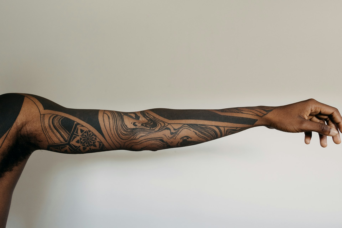 Arm tatoeage