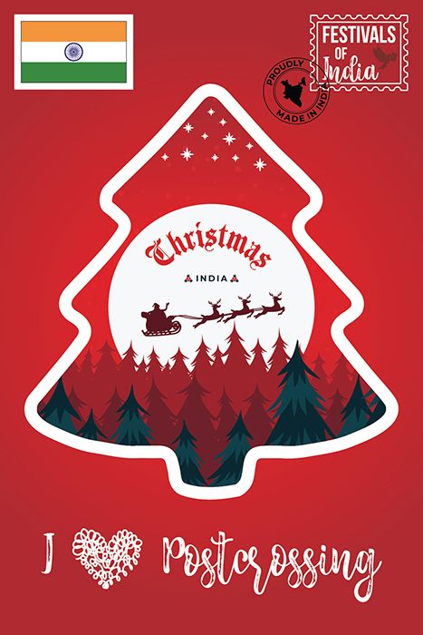 CHRISTMAS - 12 CARDS