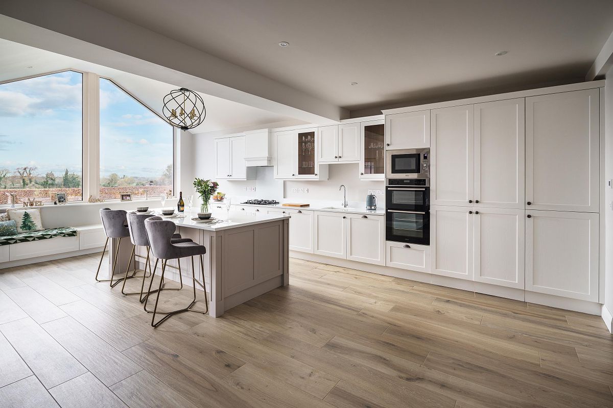 Bright Modern Kitchen Interior by DWK