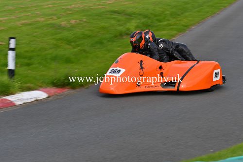 Honda F2 ridden by Simon and Jayne Foster