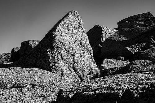 Rocky coast in Verdens Ende