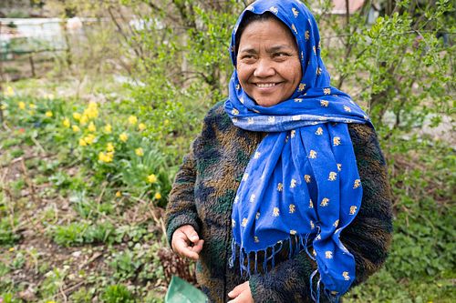 Im  HEKS-Garten Burgdorf