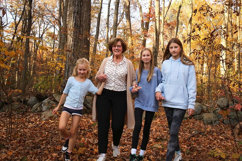 Reunited with grandma