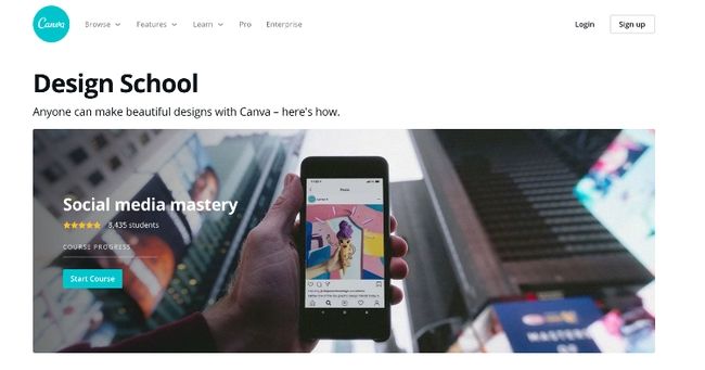Школа дизайна Canva
